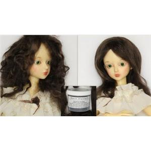 Brown 2A Wig making dye Jar,to Dye 1 lb mohair