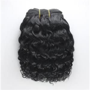 black #1 curly mohair weft coarse  6-8" x200"  25813  FP