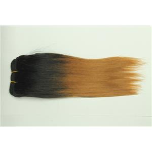 black/ 144 tips straight afro weft coarse mohair /synthetic mix 6-8"  26026 FP