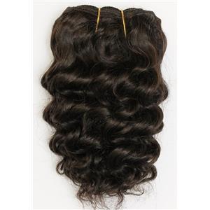 Dark Brown 2 wavy mohair weft coarse 7- 8" x 50" 26473 QP