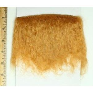 mohair weft fine carrot 144 4-6"  2 yds  26487