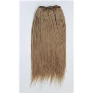 Strawberry blonde  27-2 mohair weft coarse straight 6-8" x 100" 45-50g  26349 HP