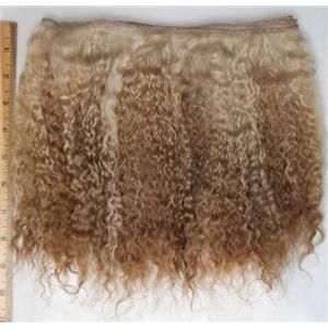 mohair custom weft double thick adult mohair wavy 8-11" locks 25523