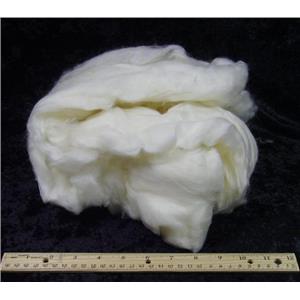 5 oz  un dyed milk protein fiber natural  batt 23787