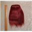 mohair weft Coarse Dark Auburn red straight 6-8x65" 25412 HP