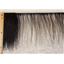 Horse hair weft Natural dark Brown straight 8 to 10" x 45" 25433 QP