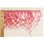 mohair weft  pink wavy weft double row  6-8x100" 25468 FP