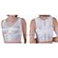 Womans upper back / posture support  white  size lg   # 25552