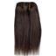 Dark Brown 3  straight mohair weft coarse  6-8" x200"  26612 FP