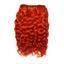 Orange rust mohair weft coarse curly weft 7-9x200" 90-100g 25997 FP