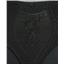 10xl 50" 2 pk pocket panty Crown-ette womans silky control brief in Black 26294