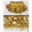 mohair weft coarse/unglazed Gold 27 Curly hair 4-7x200" 25625  FP