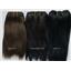 black/brown #1B straight mohair weft coarse  7-9" x232"  26839 FP