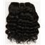 Black/brown #1B  wavy mohair weft coarse  6-8" x200"  26366  FP