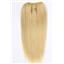 light golden blonde 22  straight mohair weft coarse  7-8" x200"  26608  FP