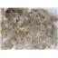 Mohair raw white fine adult short remnant lot  slightly wavy 2.7 oz 1-3" 26663