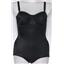 sz 40B style 1390  briefer / underwire bra body suit Black 26678