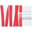 Crownette trims  Picot elastic red 1 yard. 1/2" 26714