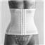 1xlX -32" Fashion waist-nipper cincher white womans by Crown-ette  25675