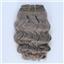 Light mouse gray-brown wavy mohair weft coarse  6-8" x200"  25917  FP