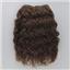 deep brown 4 curly mohair weft coarse  6-8" x200"  25942  FP