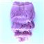 Light Purple wavy mohair weft coarse  6-8" x200"  25905  FP