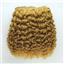 Ginger gold #17 bebe curl - tight curl - mohair weft coarse  6-8" x200" 25831 FP