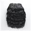 Black #1 curly mohair weft coarse 6-8" x100" 25814 HP