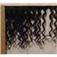 Yak hair weft Black wavy 8 - 9" x120" 22851 FP