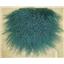 Half plate Deep turquoise Tibetian lamb skin 22983