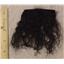 Black wavy tibetan lambskin sample 23240