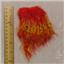 Fire tri color tibetan lambskin sample 23544