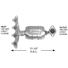 CATCO (1) 4235 Direct Fit Manifold Converter SOHC