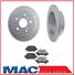 Camry & Camry Solara (2) Rear Brake Rotors & Pads