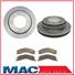 08-09 E150 E250 E350 SRW (2) Rear Brake Rotors & Pads