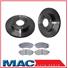 1989-1998 Sonata (2) Front Brake Rotors & Set of Pads