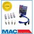 04-08 RX8 Iridium Spark Plugs + Ignition Wires Set NGK Exact-Fit Leads R2 1.3L