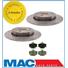 05-2012 Smart Car Smart Fortwo (2) Front Brake Rotors & Brake Pads