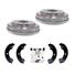 2000-2001 Sentra (2) Rear Brake Drum Drums & Shoes & Springs