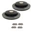 Range Rover Sport LR3 LR4 (2) Rear Brake Rotors & Pads