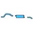 1989-1991 V6 Acclaim Spirit OEM Muffler Exhaust System
