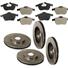 1997-2004 Montero Sport  Frt & Rr Rotors & Pads