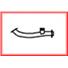Civic Del Sol S 96 97  Converter Engine Exhaust Pipe