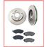 2001, 2003 Sonata Optima  Brakes Rotors & Pads Disc Rotor