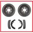 05-08 Chevrolet Silverado & Sierra 1500 (2) 80118 Rear Brake Drum & Rear Brake Shoes