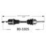 1995-10/19/00 Sportage  4X4 P/S New CV Drive Axle Shaft