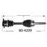 1997-2004 Montero Sport P/S New CV Drive Axle Shaft