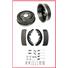 1997-2004 Mitsubishi Montero Sport (2) Rear Brake Drums & Shoes & Brake Springs