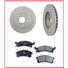 1992-2004 Cavalier 91-98 Skylark Front Brake Rotors & Pads