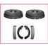 1995-2005 Sebring Coupe Brake Drums & Shoes & Springs
